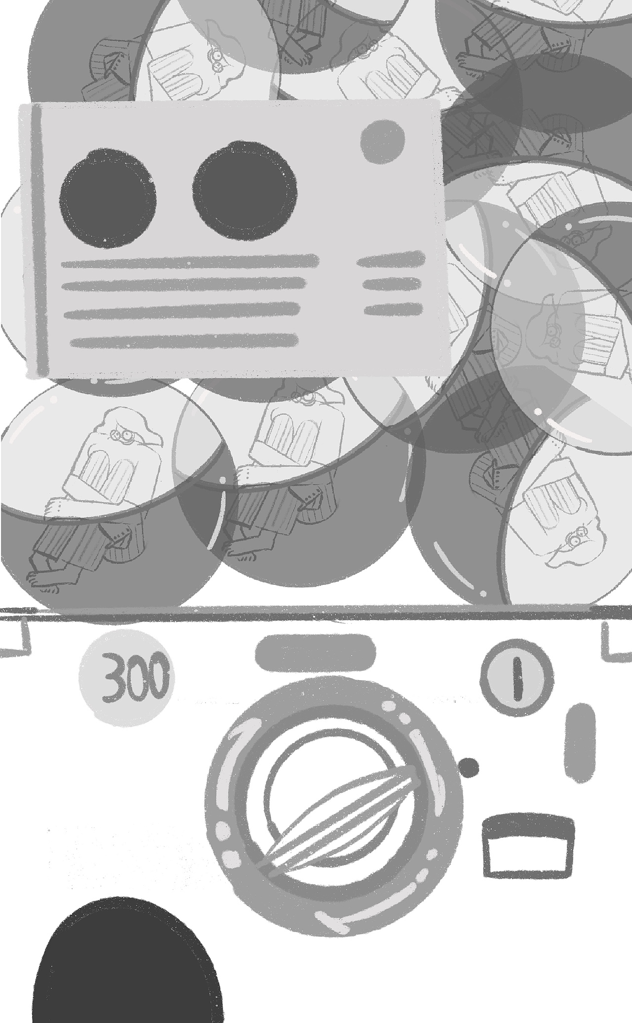 扭蛋机（图ZMjAxODg0NTYw） - 商业插画 - 站酷设计师小八爪204原创素材 - 站酷ZCOOL