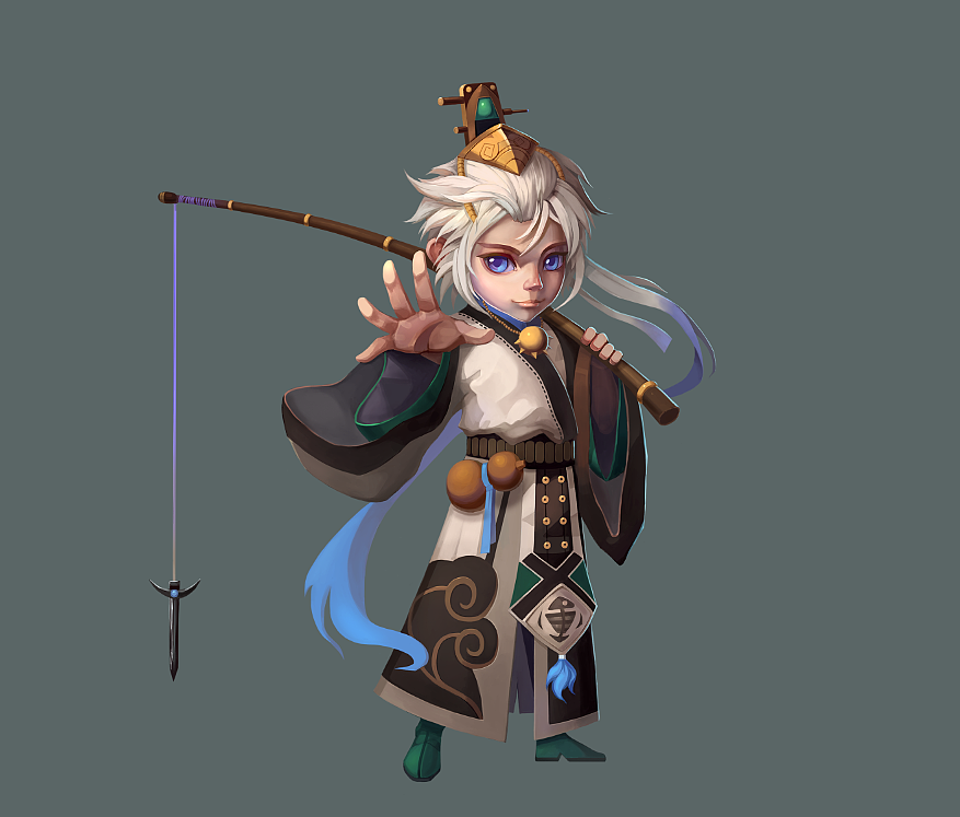 少年英雄,姜子牙