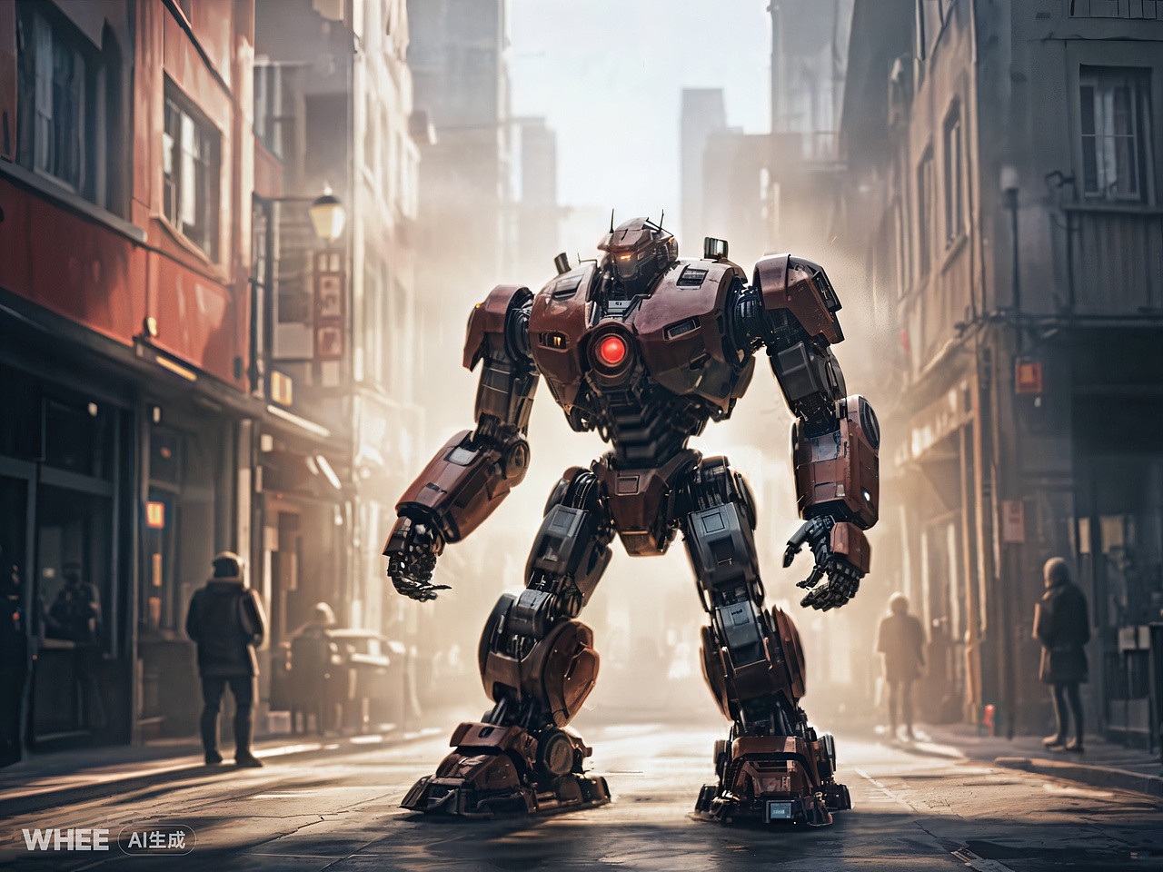 “半人半硅基“”穿戴机甲