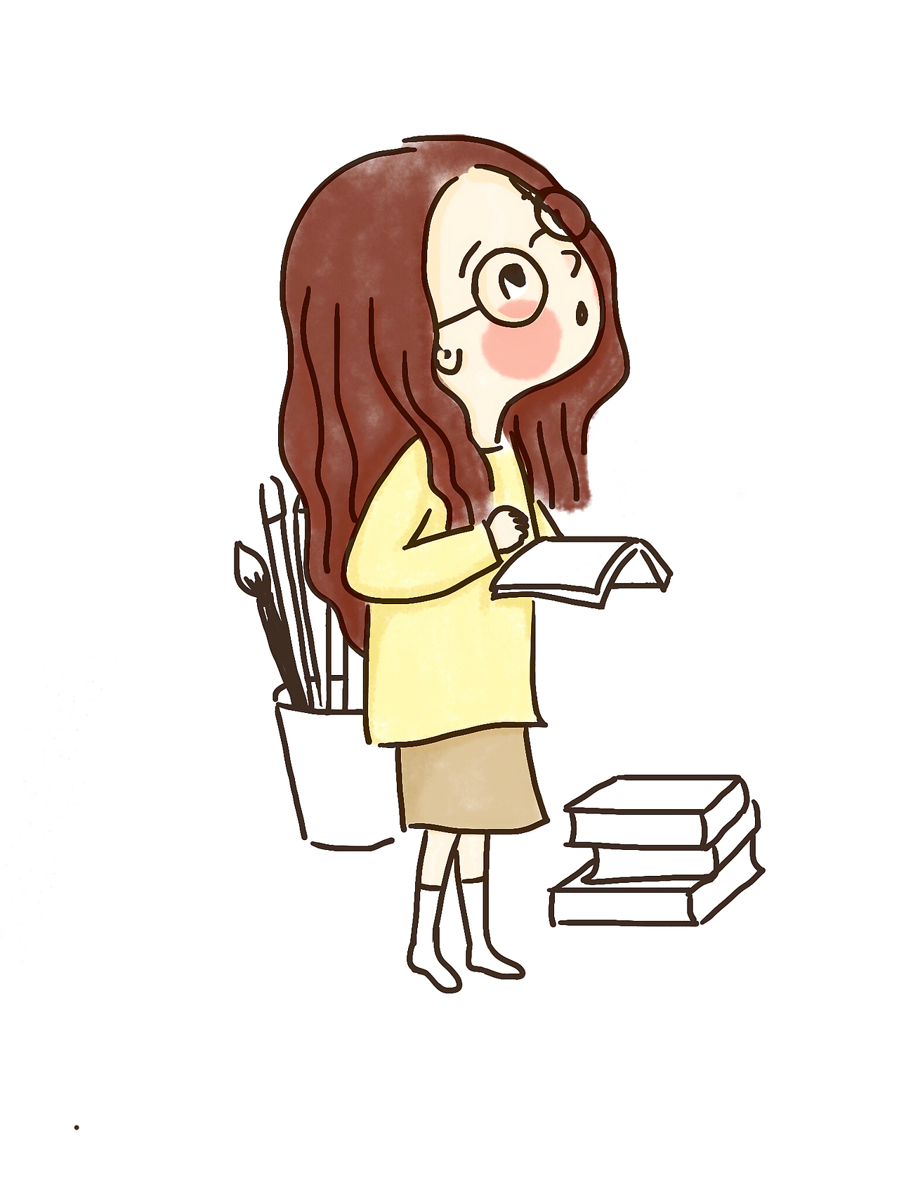 画一波女孩纸（图ZNzI2NzMyNDA=） - 创作习作 - 站酷设计师纳米酱o0原创素材 - 站酷ZCOOL