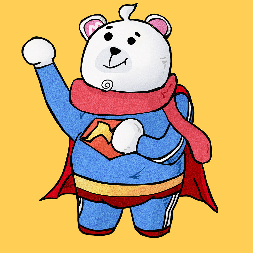 superheromideafamily美的超级英熊团家族版笑