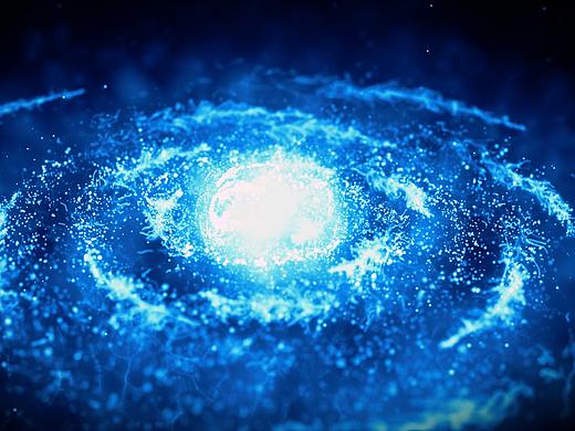 AE粒子练习01:AE particular制作星空