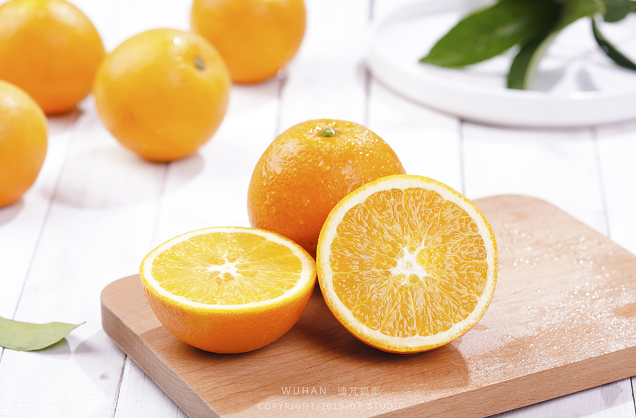 橙子 赣南脐橙水果摄影