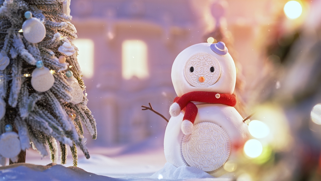 奥利奥《饼雪奇遇》圣诞定格动画（图ZMjgxOTkxNTUy） - 动画片 - 站酷设计师麒童工作室原创素材 - 站酷ZCOOL
