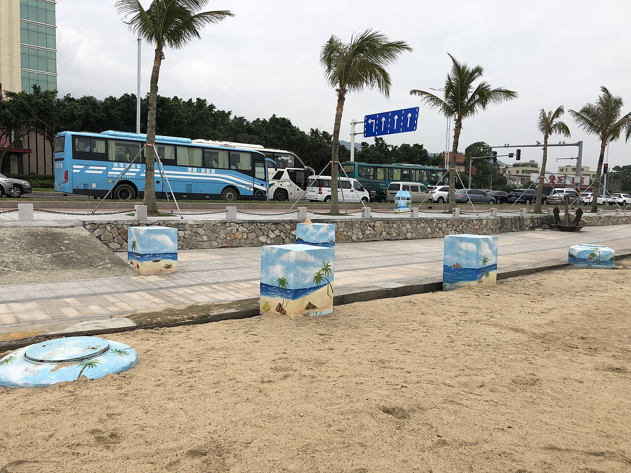 珠海垃圾桶彩绘,珠海果皮箱手绘