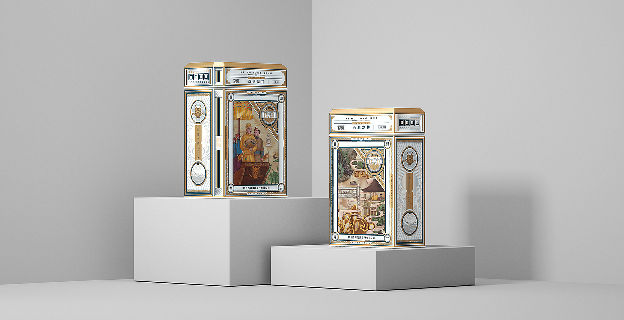 [贡] X古戈 | 龙井问茶，经典[贡]演绎（图ZMjQxMTgzMjQw） - 包装 - 站酷设计师古戈品牌咨询原创素材 - 站酷ZCOOL