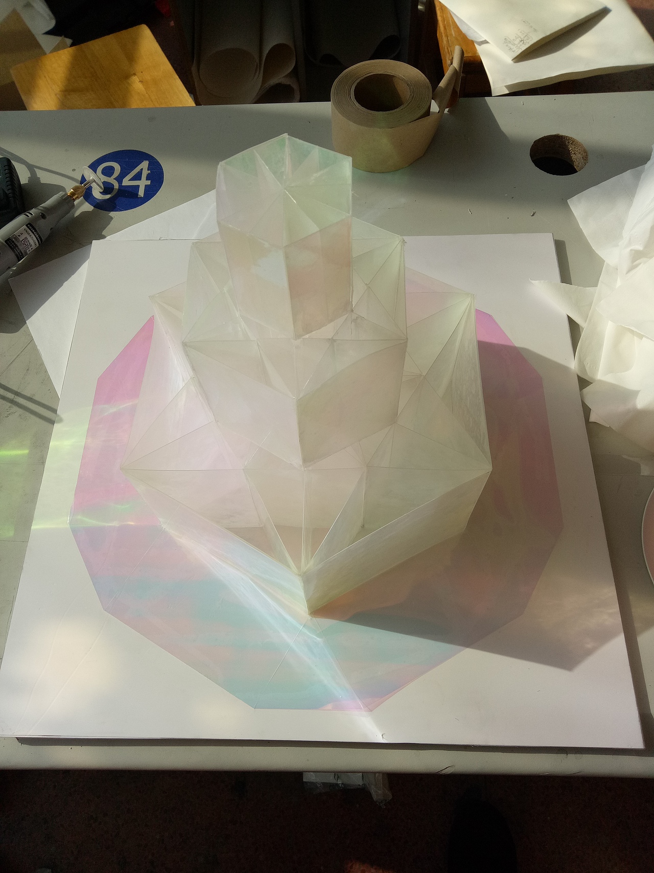 去年的立面构成