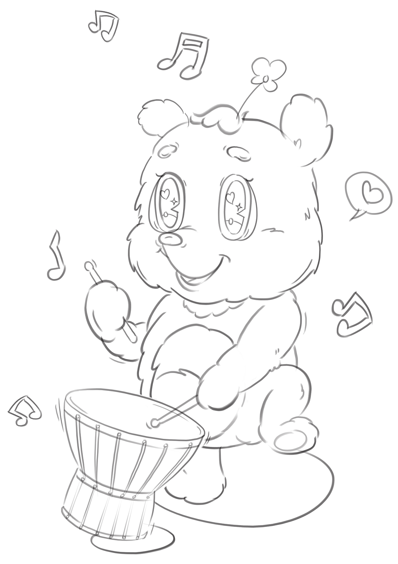 萌咔奇儿童保温杯卡通IP形象设计