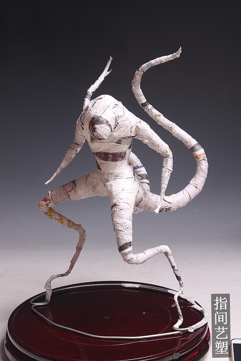 面塑(二尾)|手工艺|手办/模玩|贺加贵3d翻糖_原创作品-站酷zcool