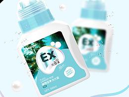 优露清机洗洗衣液详情页