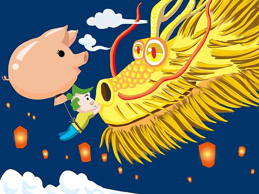 千机问问表情包和新年贺图