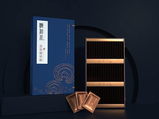 济佰川 灵芝孢子粉产品包装设计方案（一）