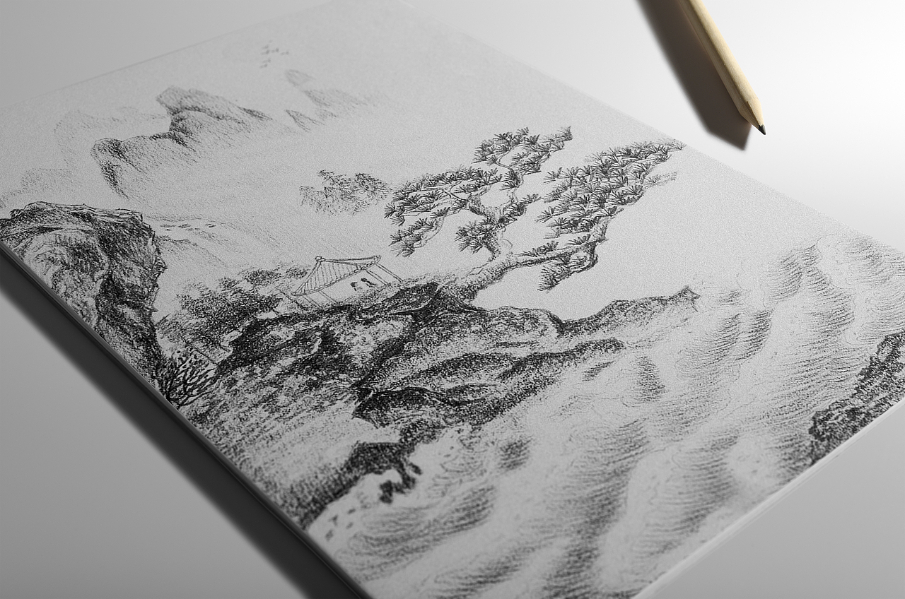 曾經(jīng)的素描集（圖ZODk0NjYxMTY=） - 藝術(shù)插畫(huà) - 站酷設(shè)計(jì)師治療波原創(chuàng)素材 - 站酷ZCOOL