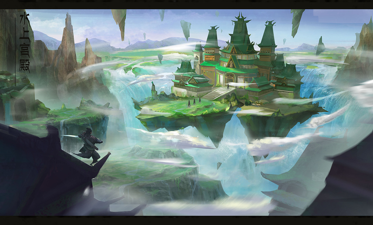 中国风 气氛图 单体建筑（图ZMTAyOTk1Mjky） - 概念设定 - 站酷设计师ws小神仙原创素材 - 站酷ZCOOL