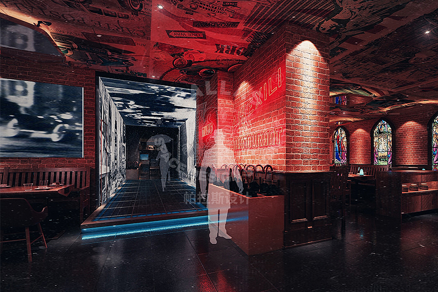 餐饮全案设计——爱可西里音乐餐吧