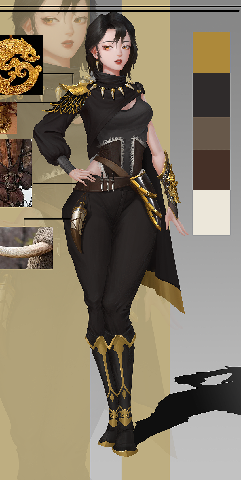 角色设计（图ZMzQwODAwMjEy） - 游戏原画 - 站酷设计师某不知名画师小徐原创素材 - 站酷ZCOOL