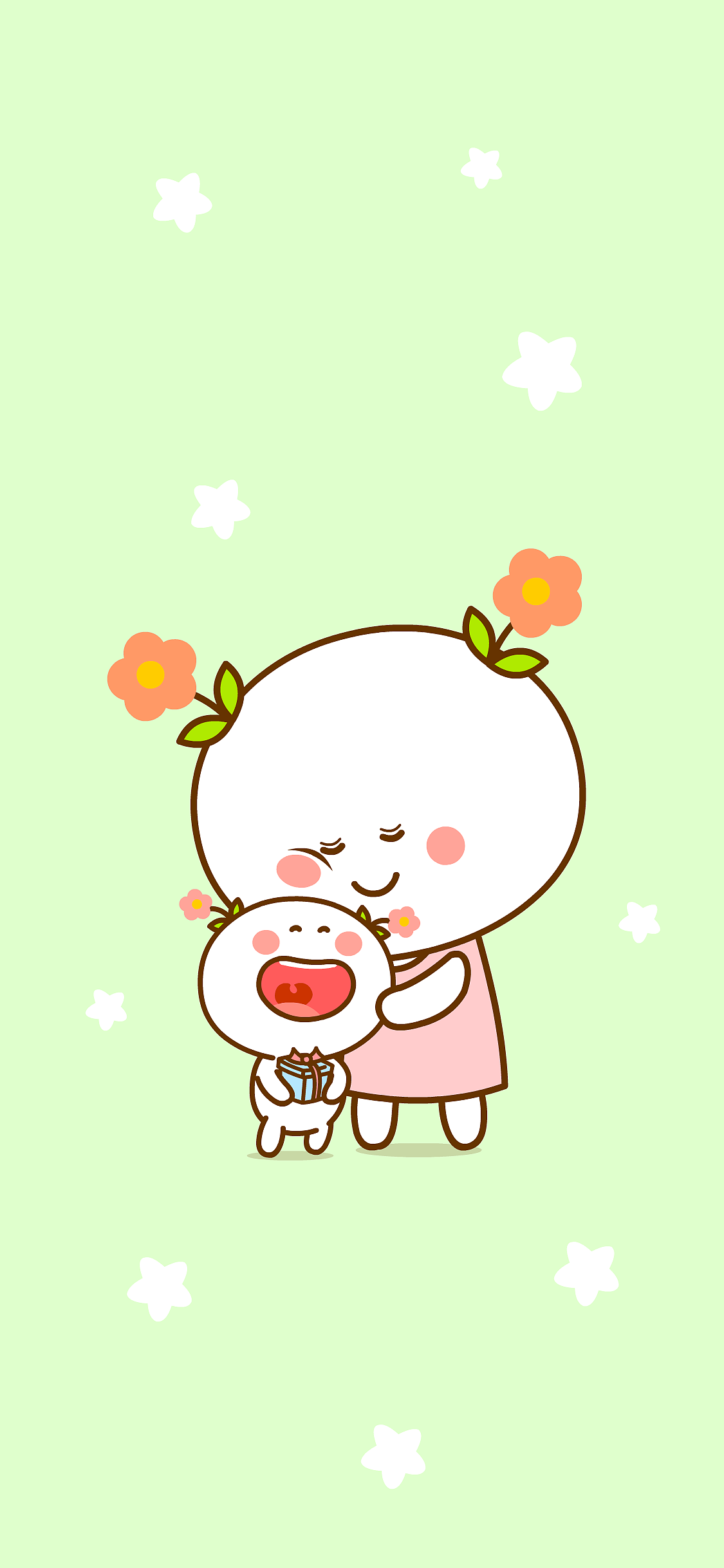 母亲节快乐~二花&桃小仙