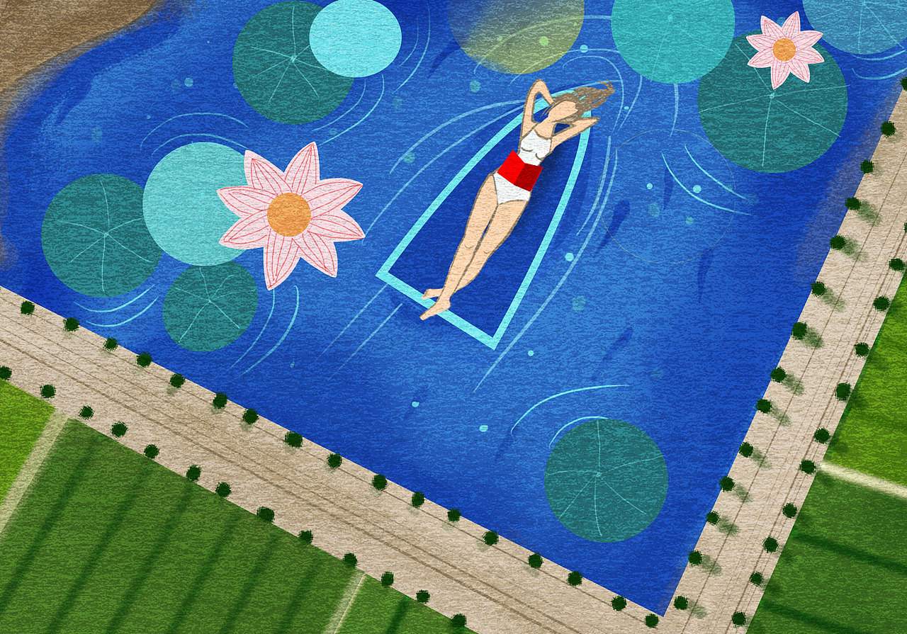 扁平化画风（图ZMTY3ODk4MDY4） - 商业插画 - 站酷设计师jessicasss1221原创素材 - 站酷ZCOOL