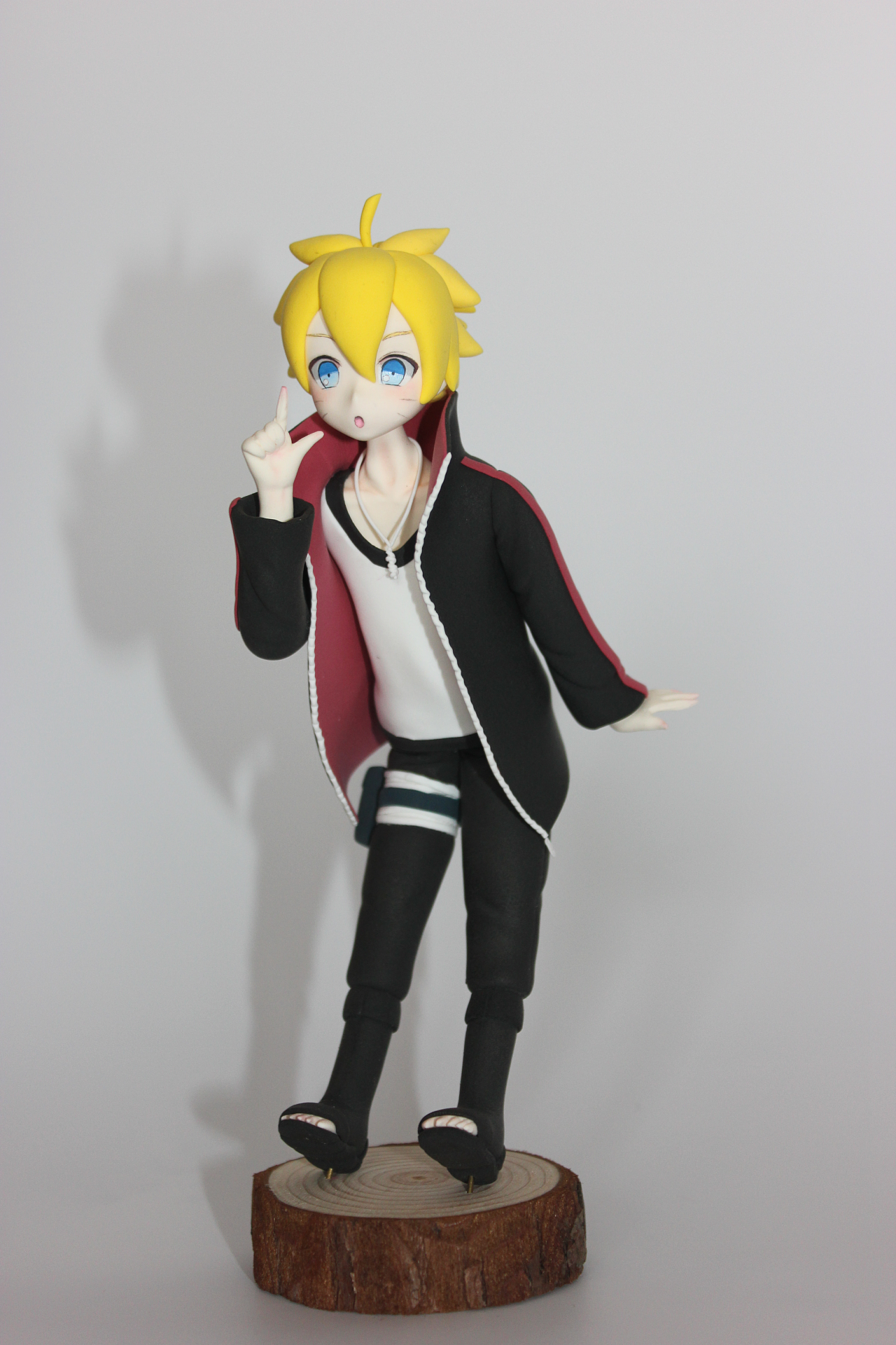 超轻粘土 漩涡博人|手工艺|手办/原型|微笑是你的城邦 - 原创作品