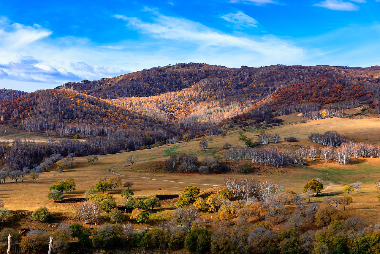 光影-坝上秋色之蛤蟆坝