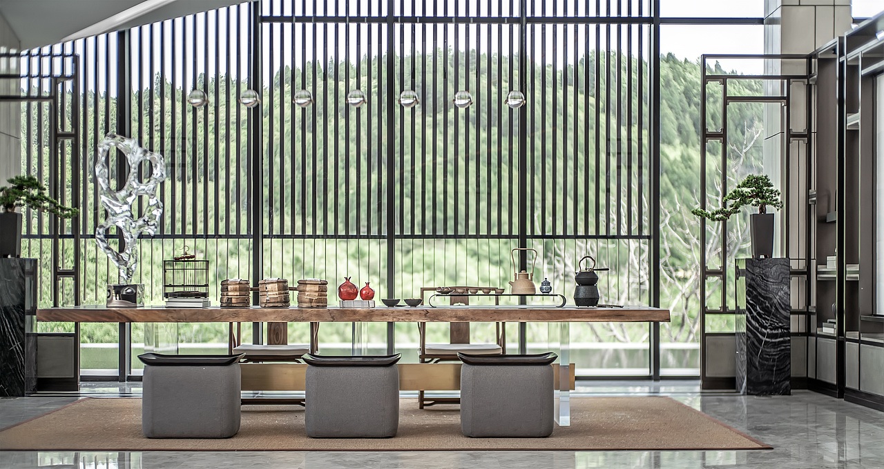 北京金科岭秀销售中心 元禾大千软装设计团队（图ZMTIyNzk3NzA4） - 家装设计 - 站酷设计师元禾大千原创素材 - 站酷ZCOOL