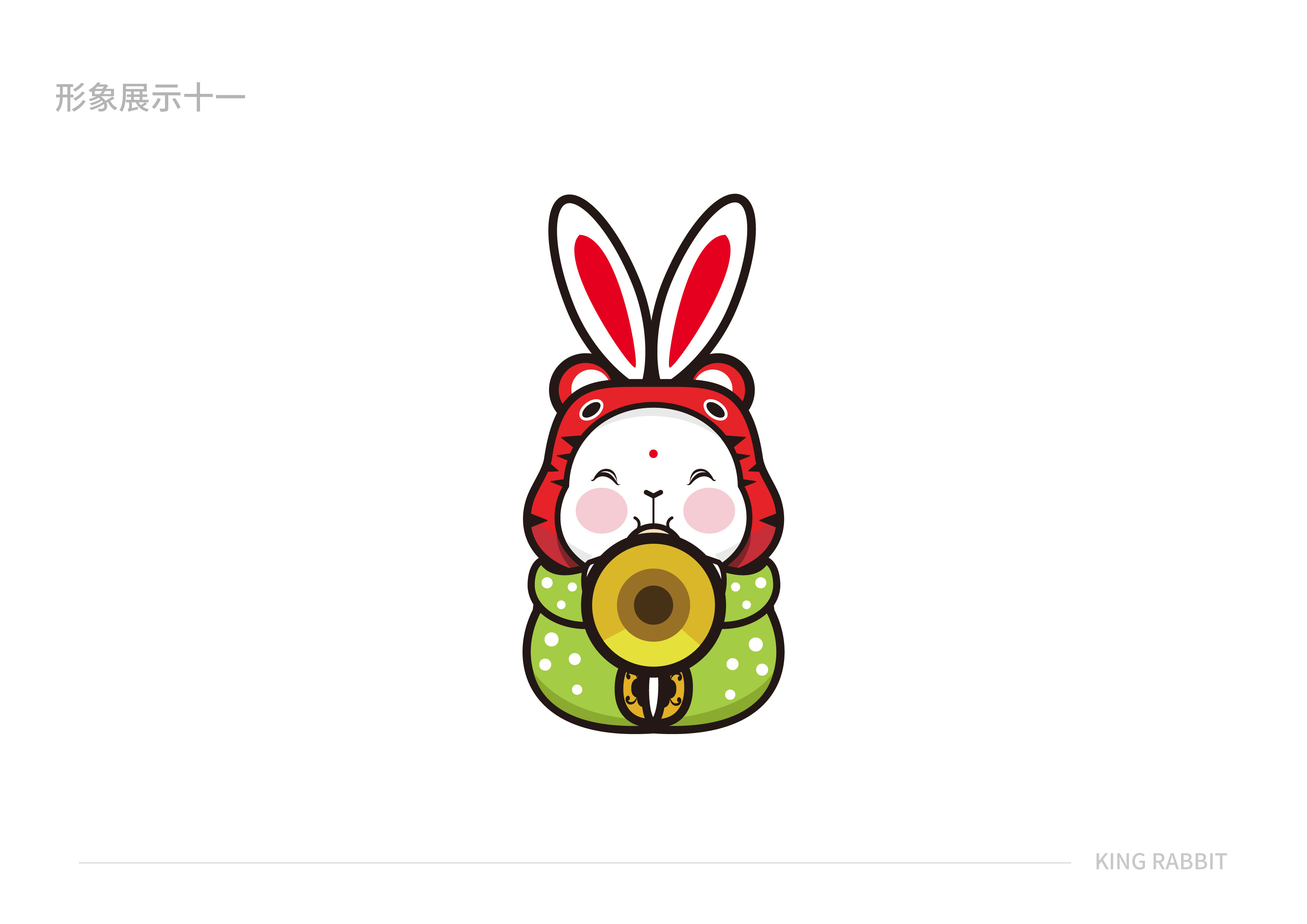 日本兔子卡通形象品牌图片