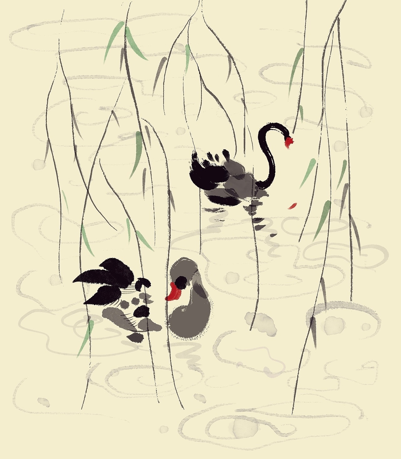 一组数绘风景（图ZMjU3NDc3OTcy） - 创作习作 - 站酷设计师花花一样原创素材 - 站酷ZCOOL