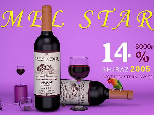 C4D酒海报（个人主页-ZMzQ5ODU0NTY=） - 其他三维 - 站酷设计师王珩珩珩珩原创素材 - 站酷ZCOOL