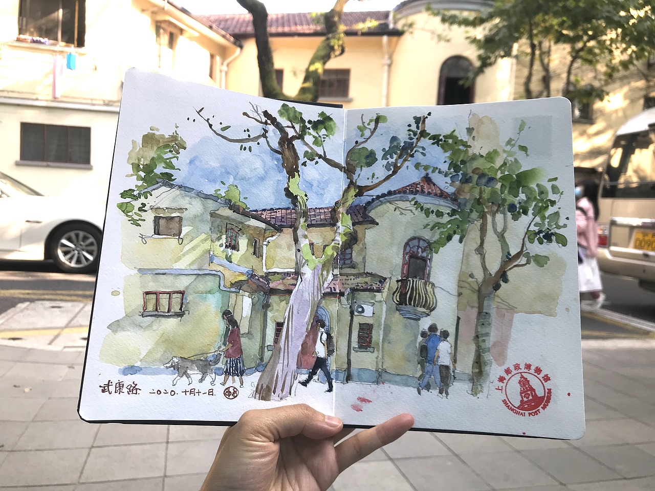 2020年，边走边画（图ZMjQyMzA2MjI0） - 绘画 - 站酷设计师Hosanna_914原创素材 - 站酷ZCOOL