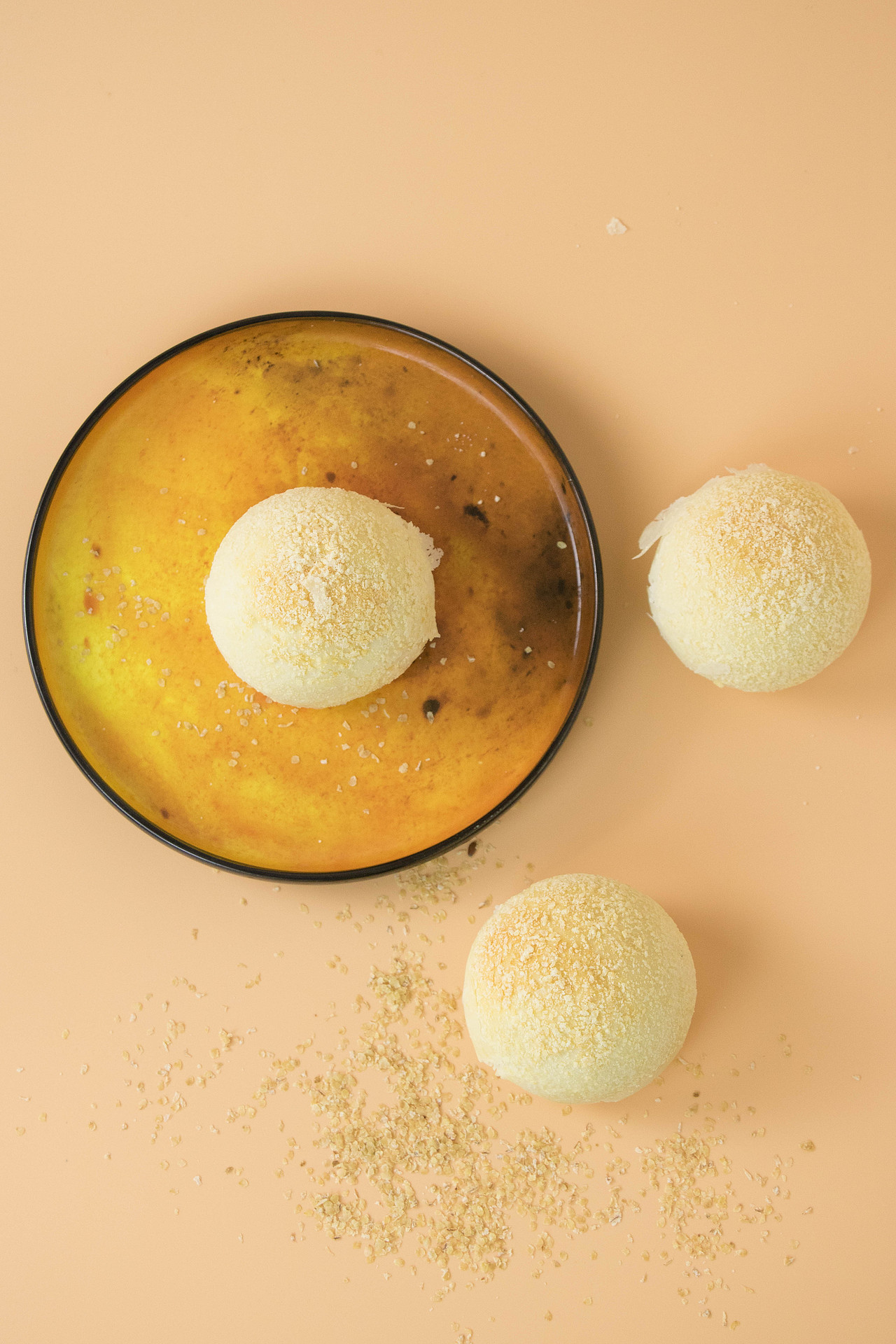 蛋黄酥创意拍摄