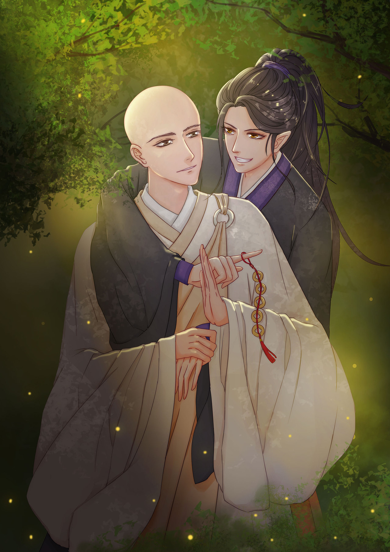 铜钱龛世同人图