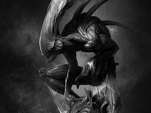 《玉带云》大理花醉艺术中心3199寻常设计大狼人 怪物 3d作品1006深夜