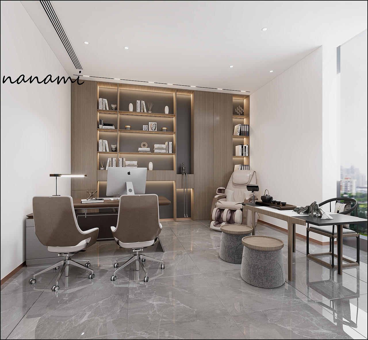 恰似你的温柔--现代简约风格美容院