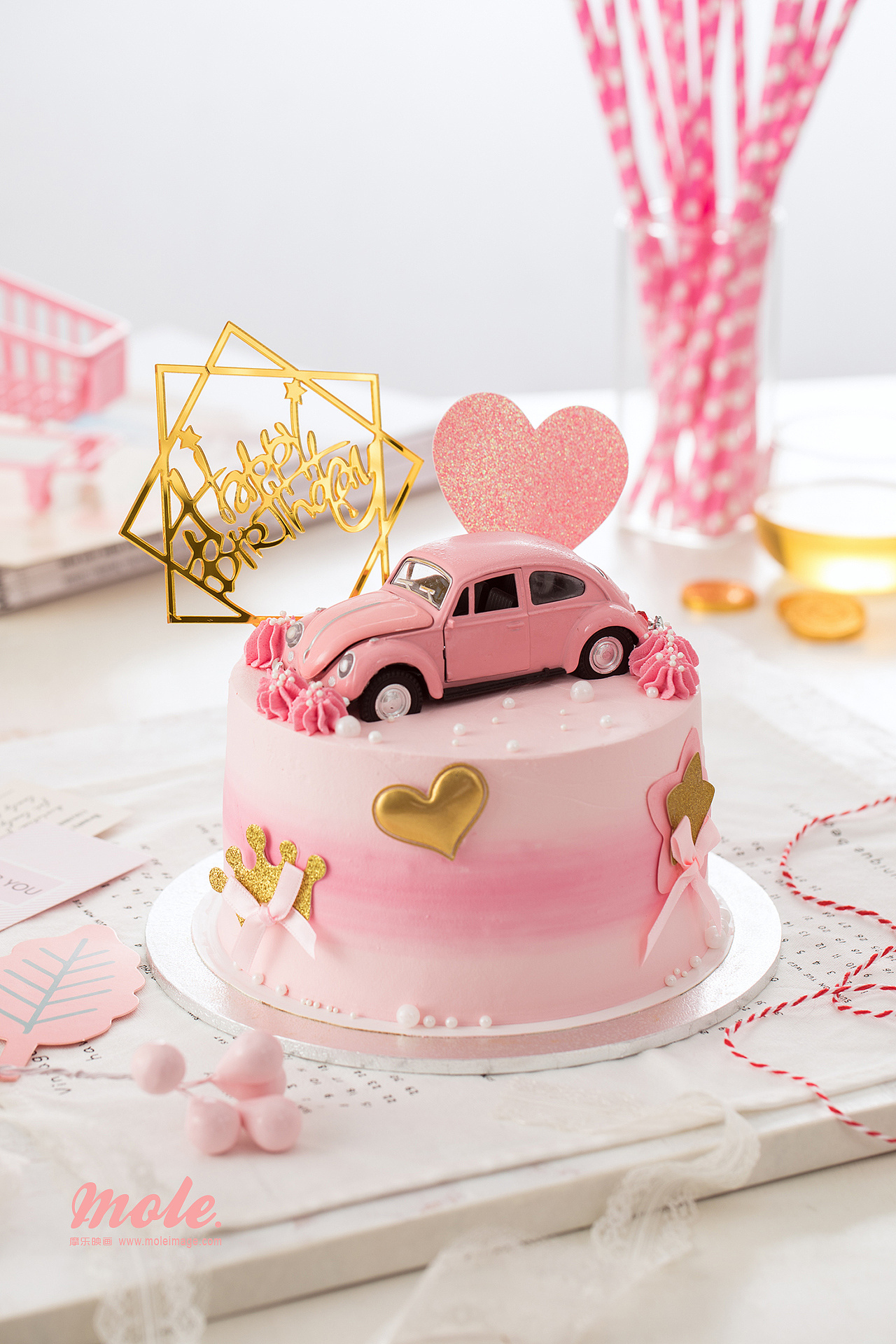 可爱的小车蛋糕,小朋友的挚爱