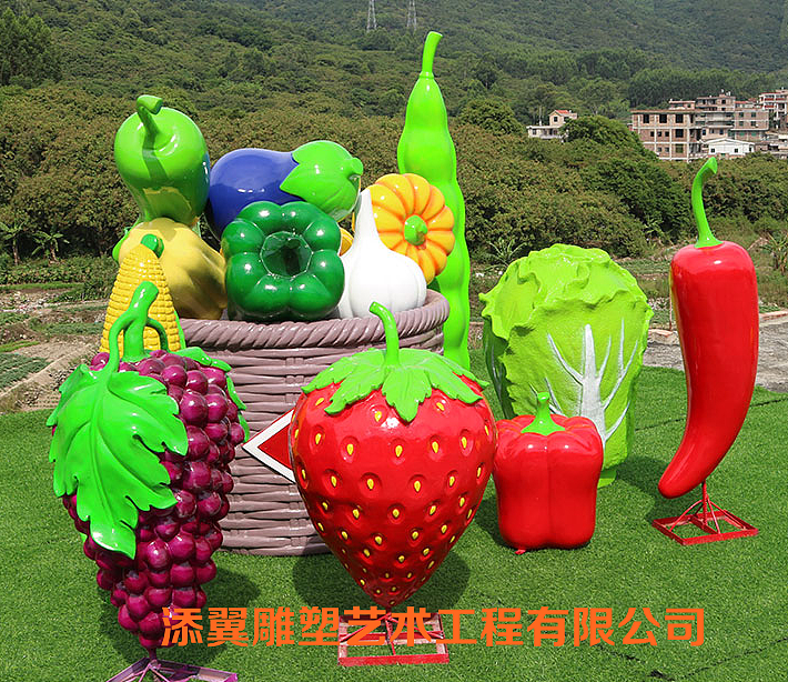 乡村振兴战略部署景观玻璃钢蔬果玉米茄子雕塑发扬光大（图ZMjYyMzQyNzk2） - 雕塑 - 站酷设计师添翼雕塑何小姐原创素材 - 站酷ZCOOL
