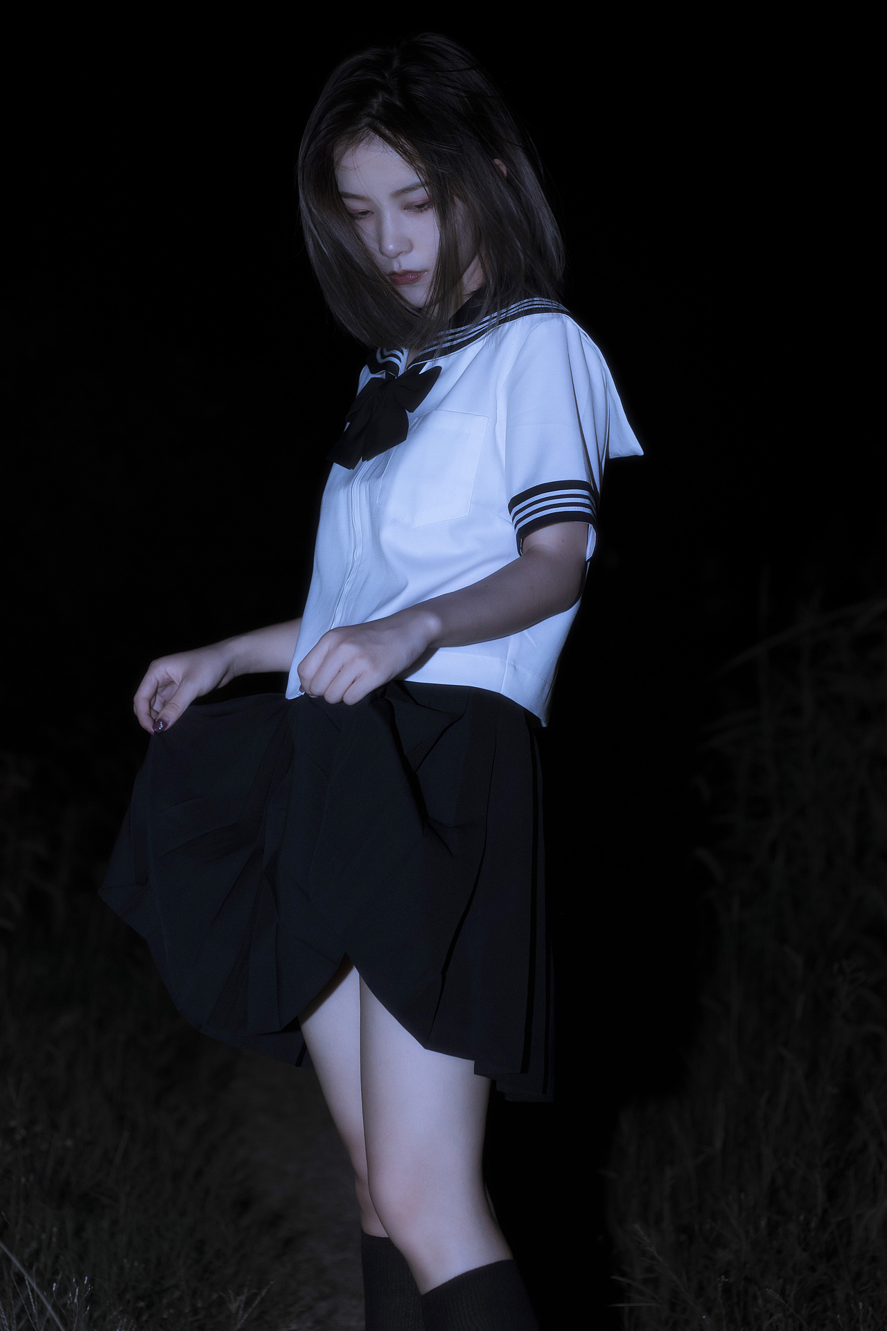 JK少女（图ZMTI4OTk3OTQ4） - 人像摄影 - 站酷设计师浪moon原创素材 - 站酷ZCOOL