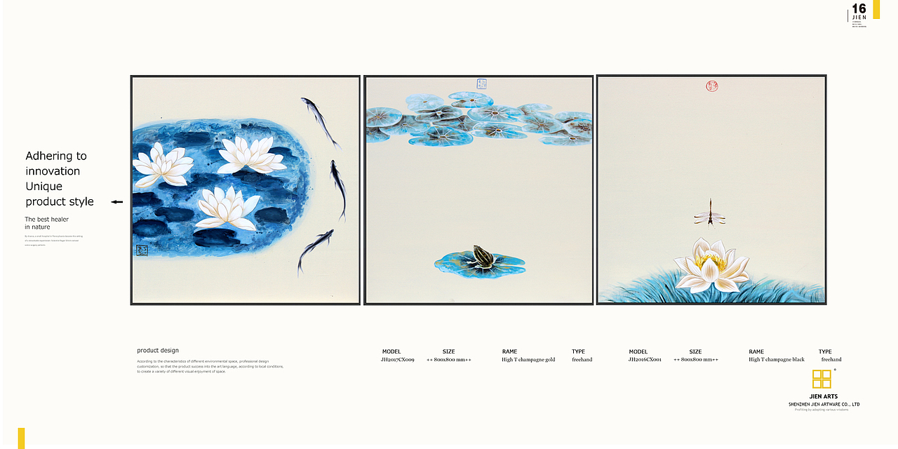 #新中式##装饰画##软装搭配##墙面挂画##酒店会所#（图ZOTI4MDg3MzY=） - 绘画 - 站酷设计师集恒工艺实物画原创素材 - 站酷ZCOOL