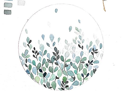 Practice——水彩(绿色系)