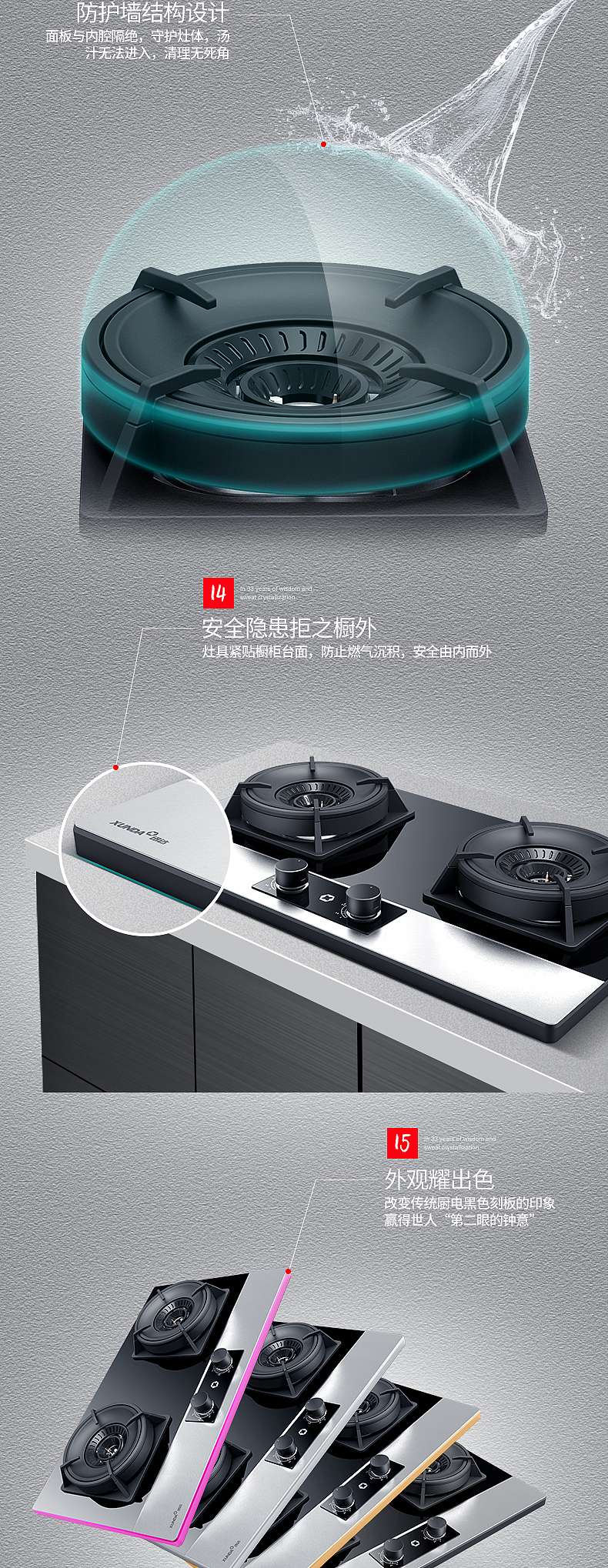 迅达灶具详情《力胜品牌设计》