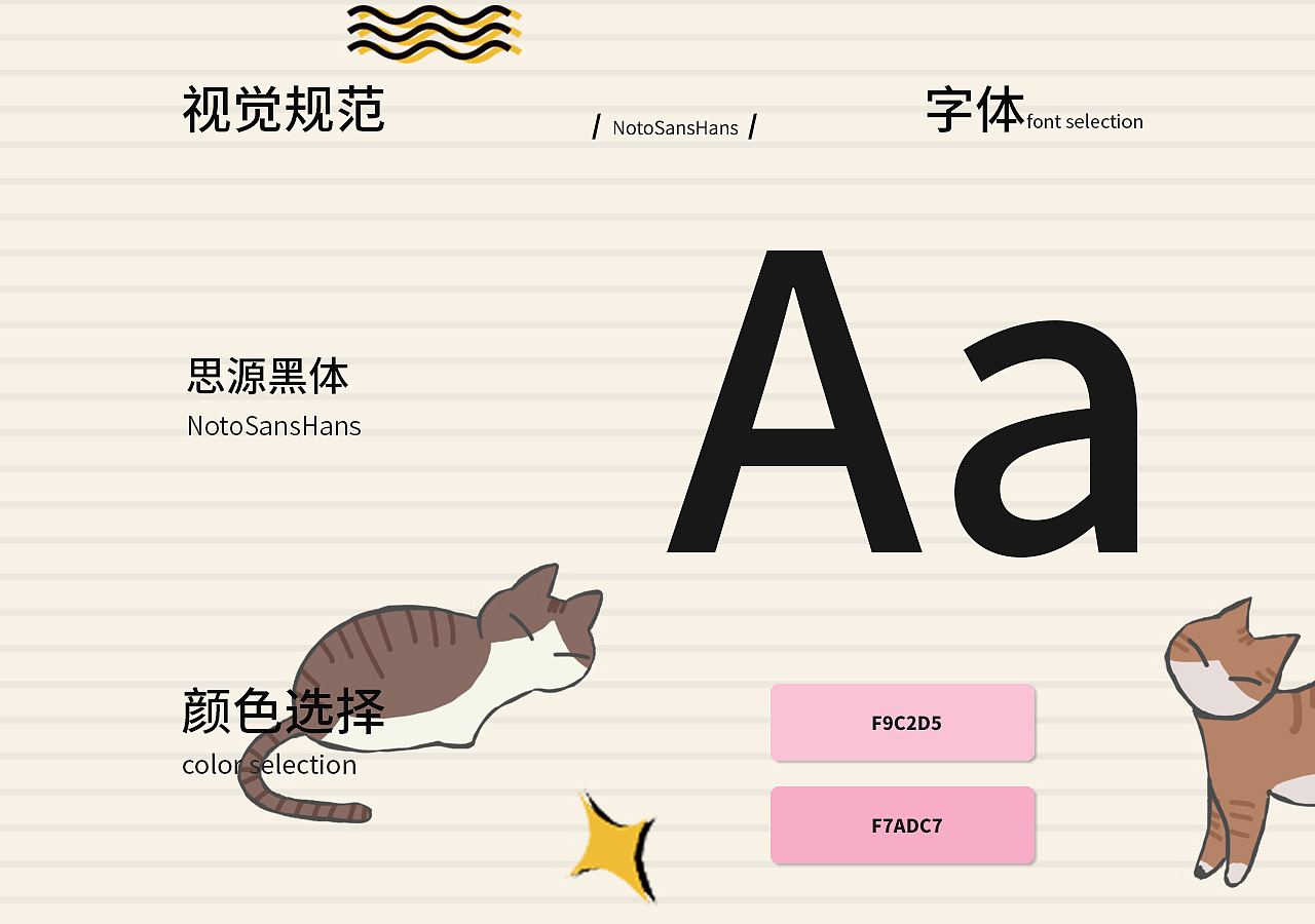 晚安小猫系列-护腕鼠标垫详情页