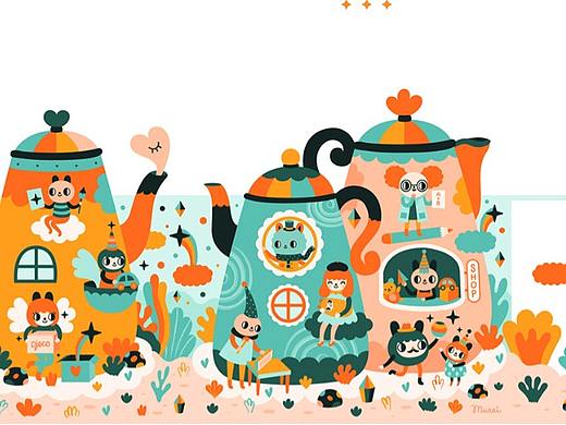 艺峰国际艺术家Muxxi为Djeco Toys设计