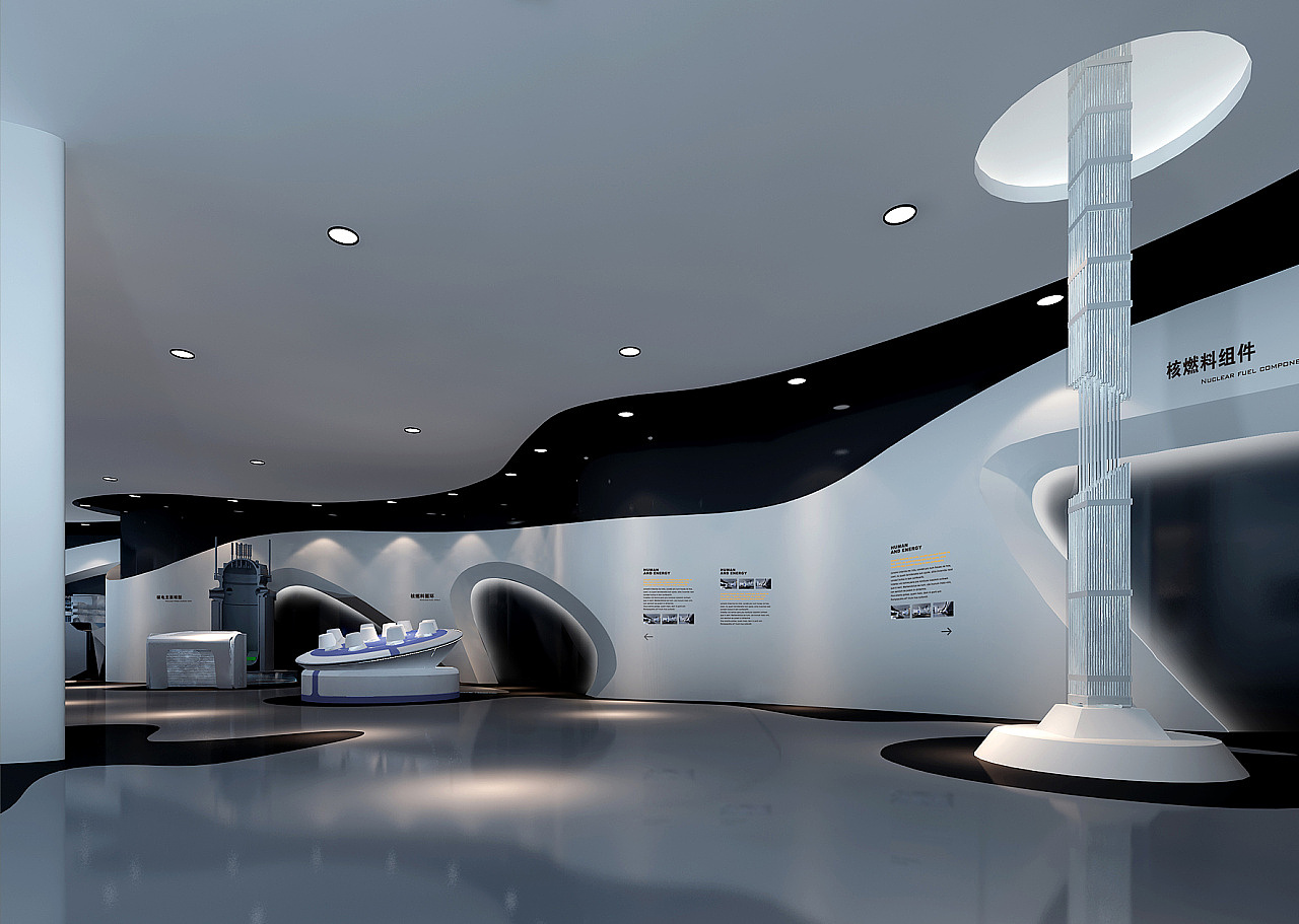 中电投烟台核电展示中心 布展设计方案/巢派设计（图ZMjM4NzA5ODky） - 展陈设计 - 站酷设计师巢派展厅设计原创素材 - 站酷ZCOOL