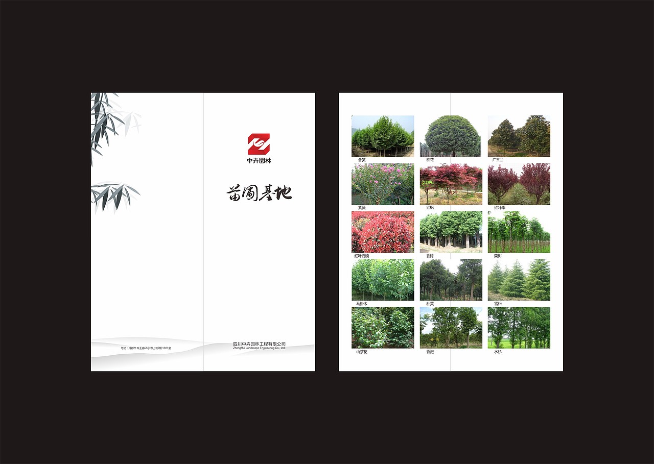 中卉园林 标志&画册