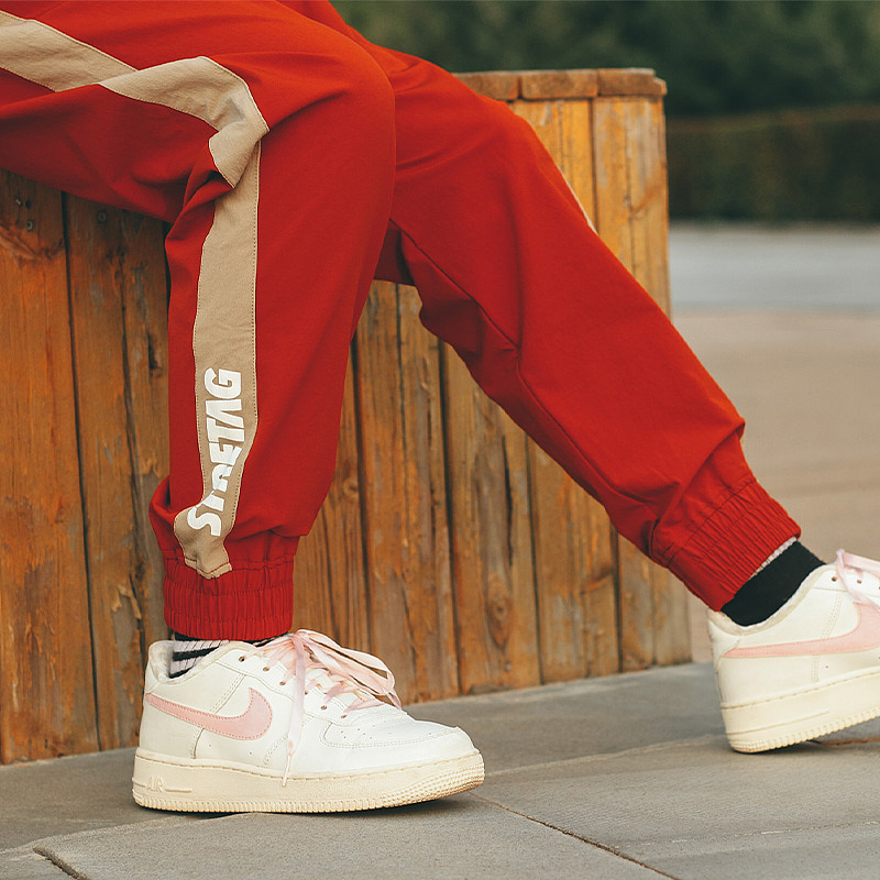 STRETAG2020冬季新款橙色显瘦休闲运动裤学生款（图ZMjMzNDYzNjky） - 休闲/流行服饰 - 站酷设计师STRETAG思锐泰格原创素材 - 站酷ZCOOL