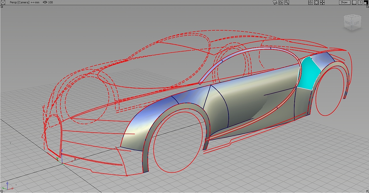 布加迪-chiron“曲线的艺术”--Alias效果图建模教程（图ZOTM3OTUxMzI=） - 交通工具 - 站酷设计师Adleyou原创素材 - 站酷ZCOOL