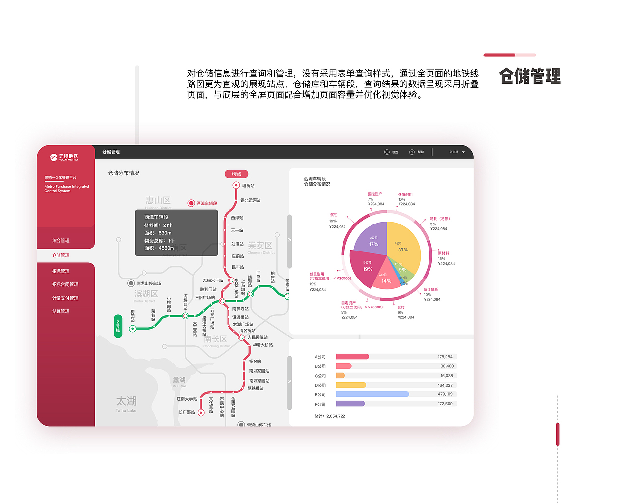 管理系统/无锡地铁ERP管控云平台