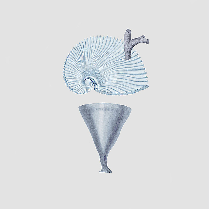 blue , blue sea , blue icecream（图ZMzg4MjE4NjA=） - 艺术插画 - 站酷设计师minvoke原创素材 - 站酷ZCOOL