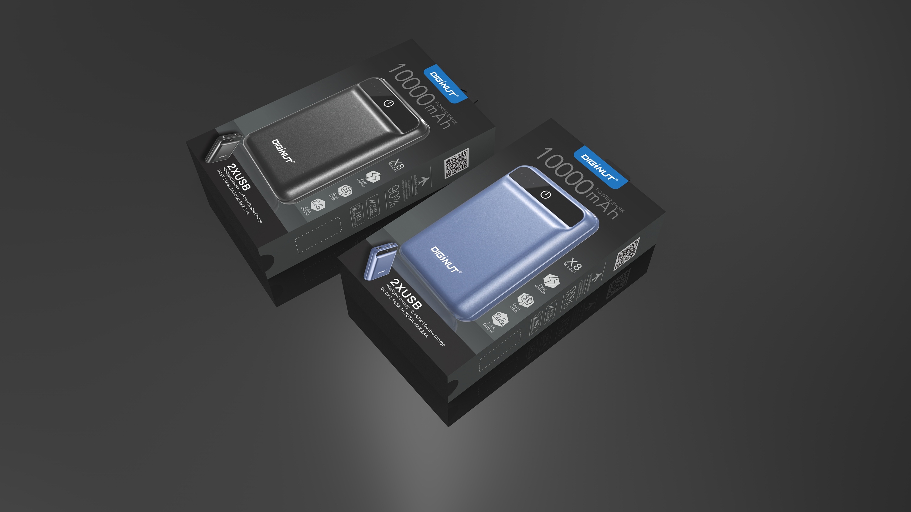 3c数码包装 商务中高端风格