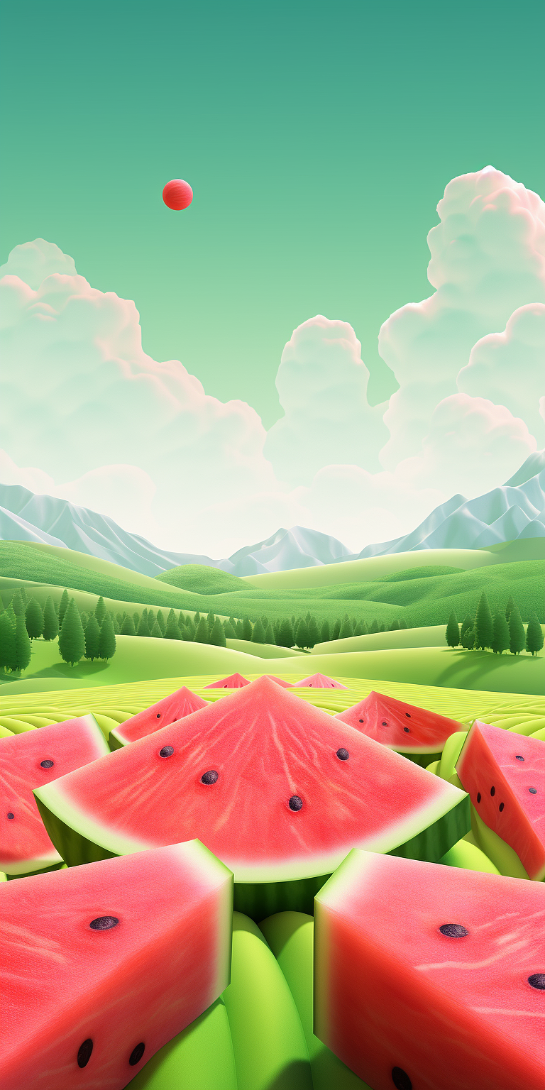 适合夏天的手机壁纸（图ZMzcyMTQ3NDYw） - 海报 - 站酷设计师半格留白原创素材 - 站酷ZCOOL