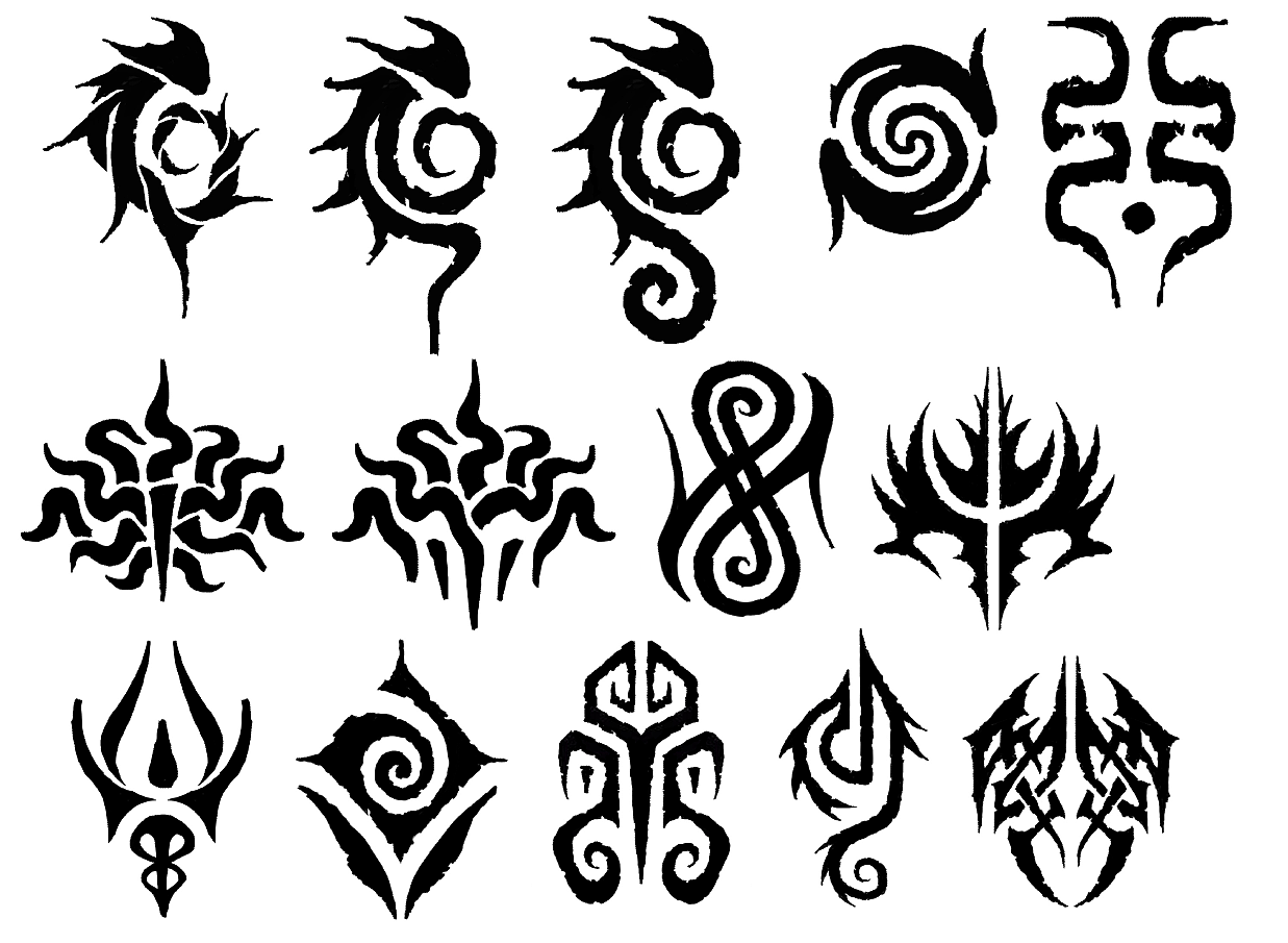 武动乾坤的一些概念设定_花纹_-站酷zcool